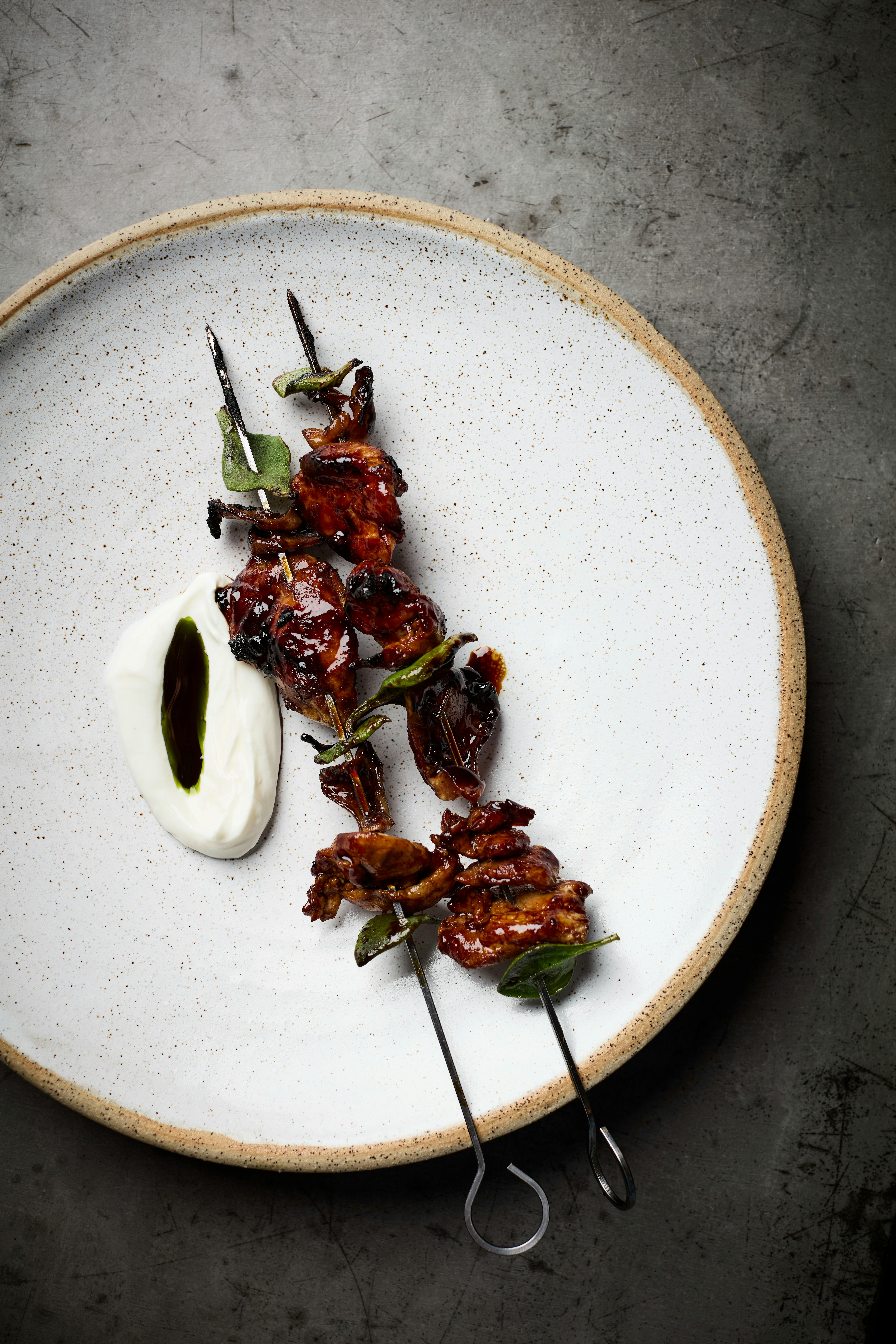 Grilled chicken oyster
