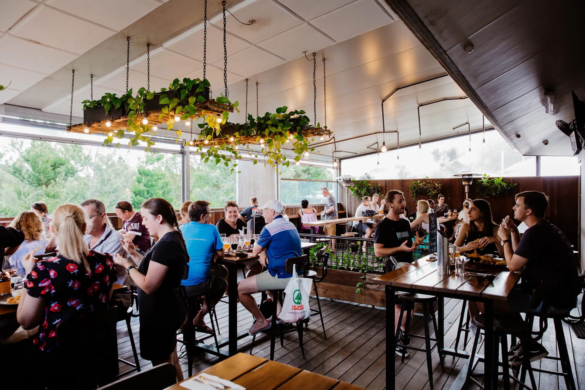 Brouhaha outdoor dining area