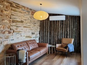 Shepherds Hut lounge