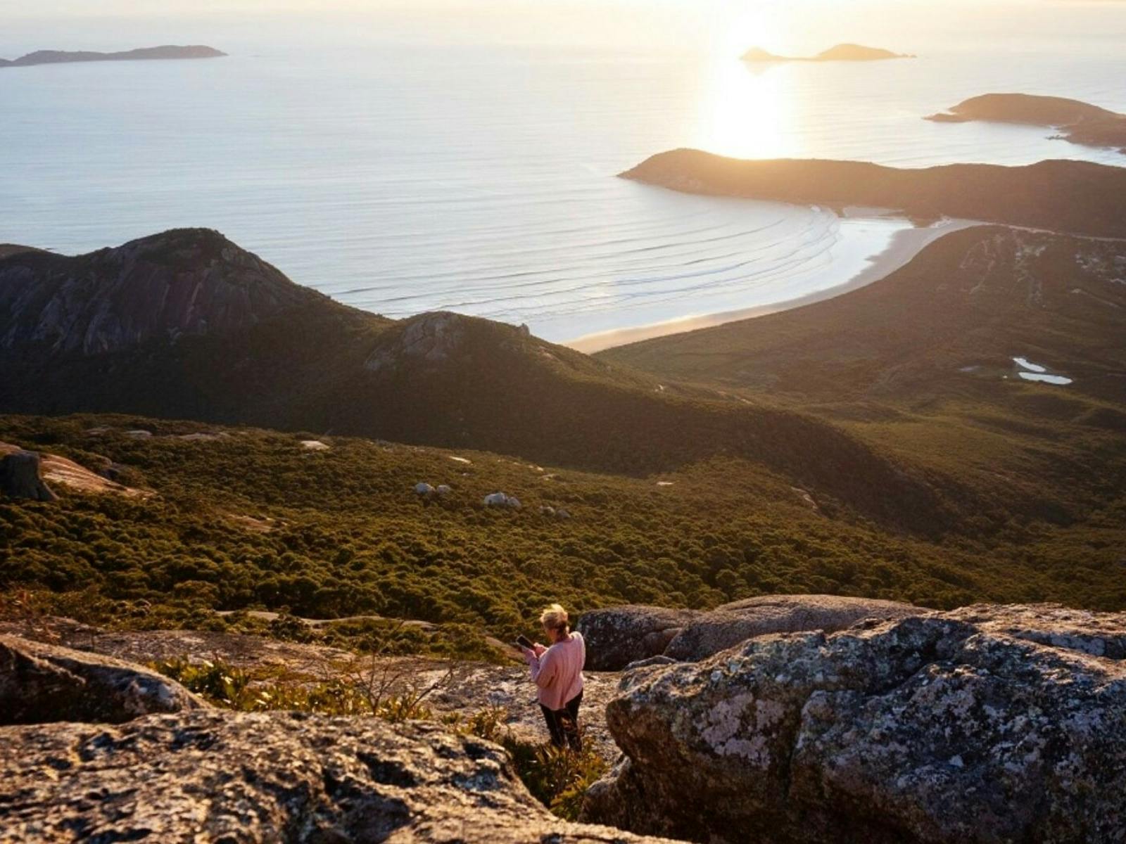 Views over the beach
