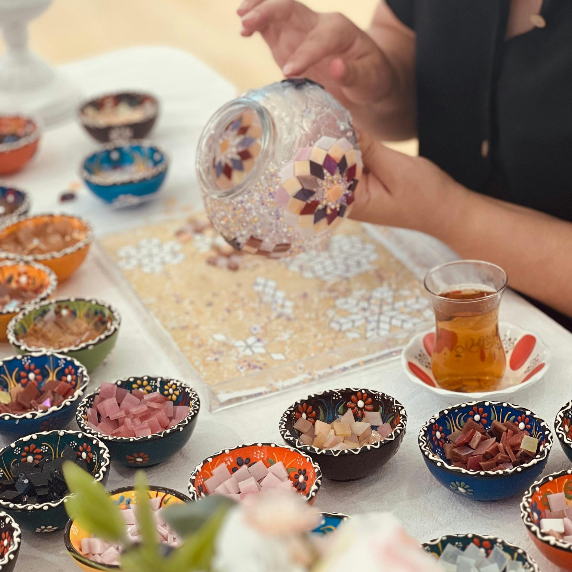 Turkish Mosaic Lamp Class Sydney
