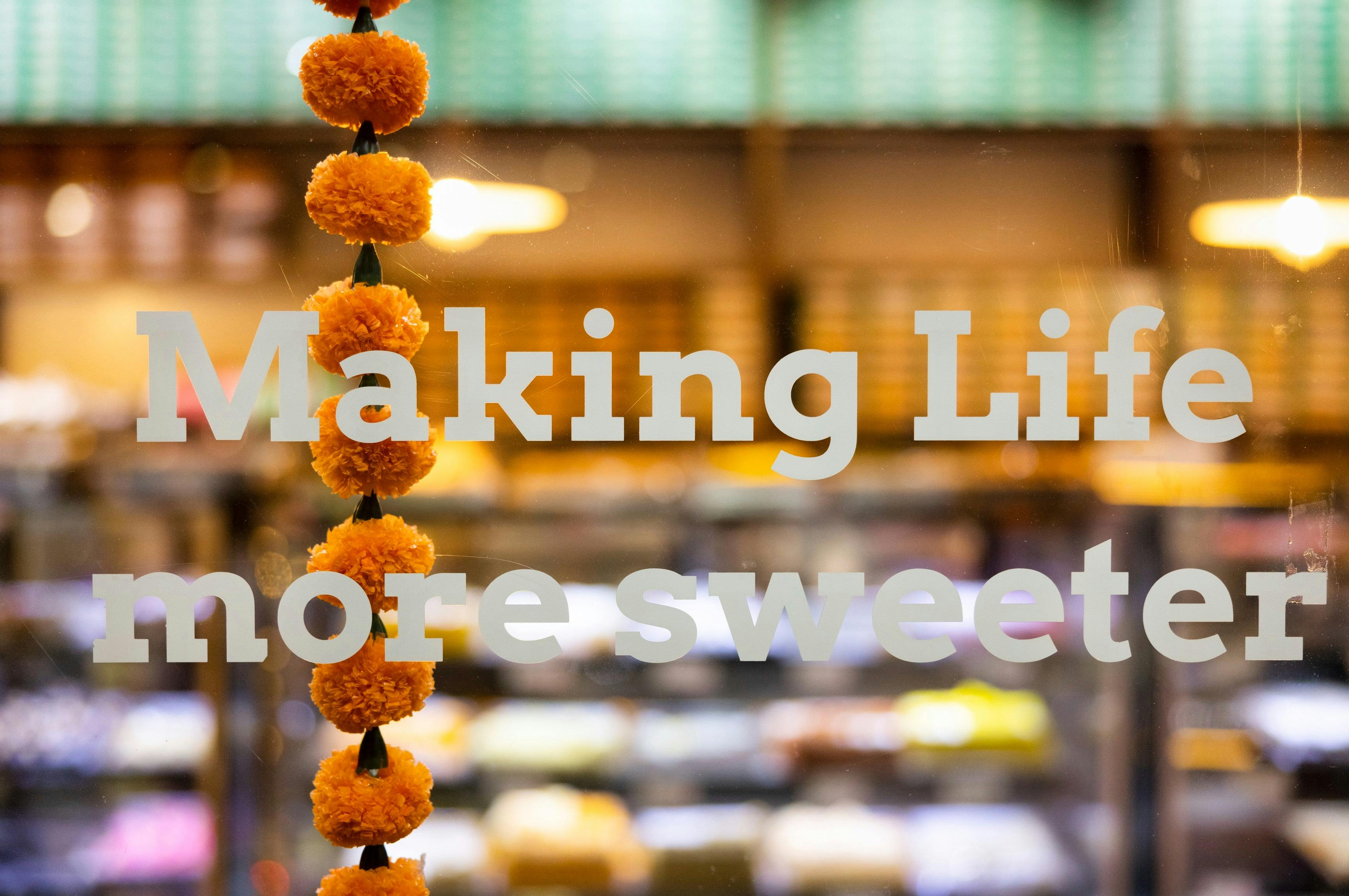 Takeaway street food from Jaipur Sweets in Little India, Harris Park