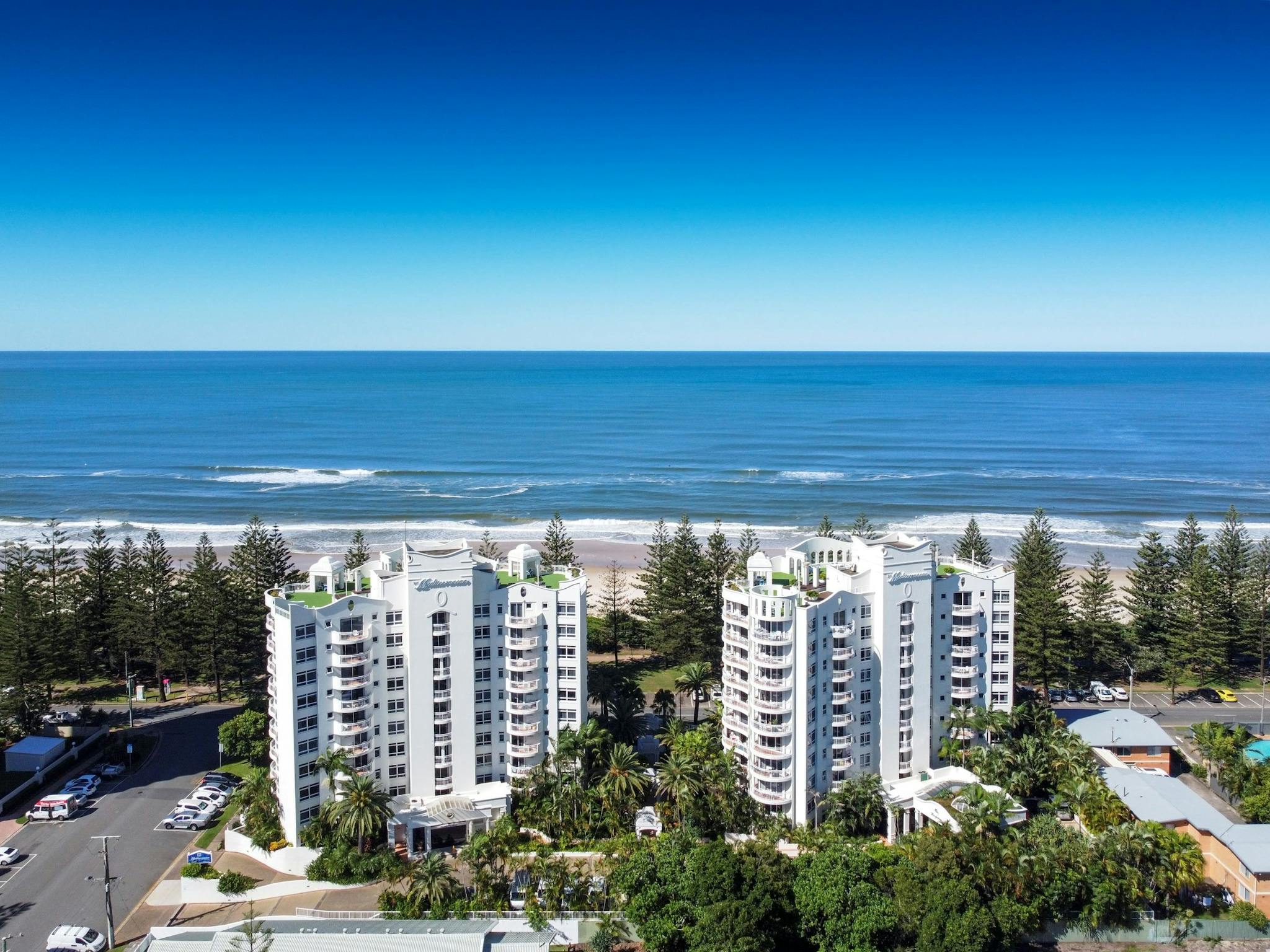 Aerial View - Burleigh Med Resort Aerial View - Burleigh Med Resort