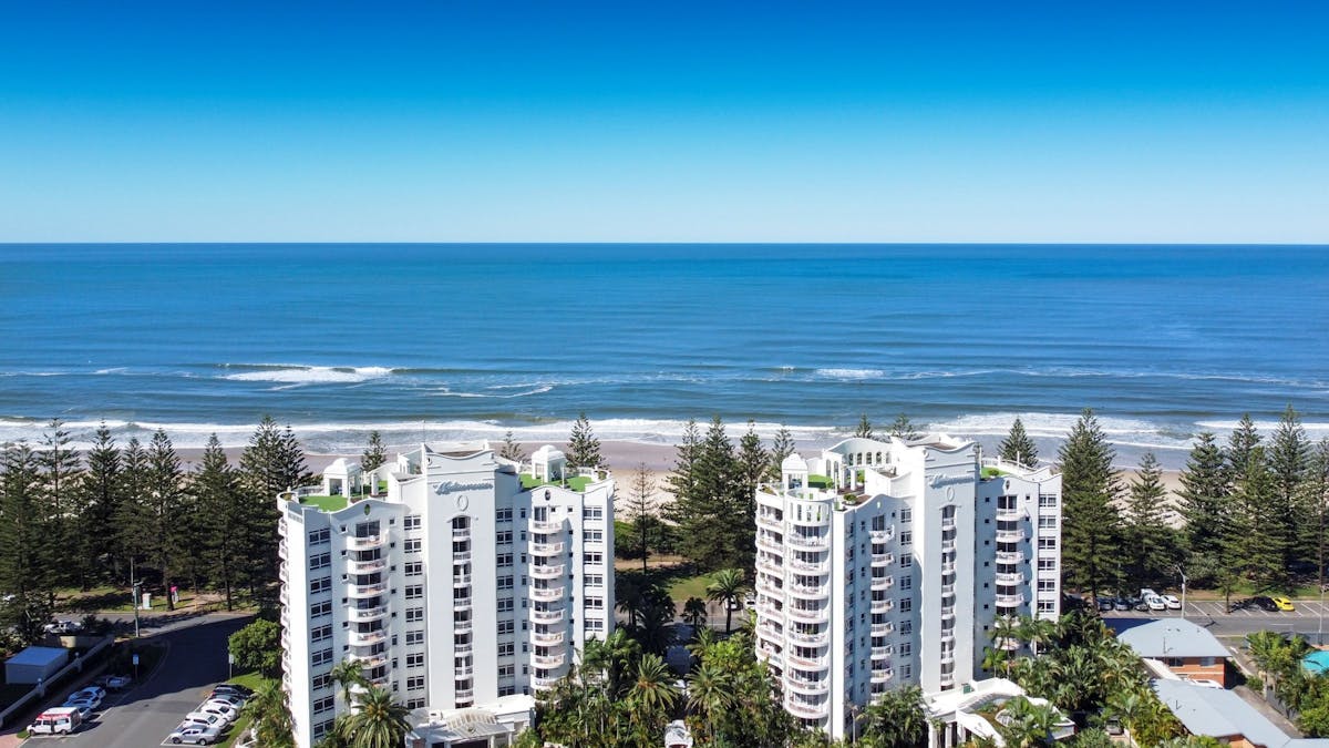 Aerial View - Burleigh Med Resort