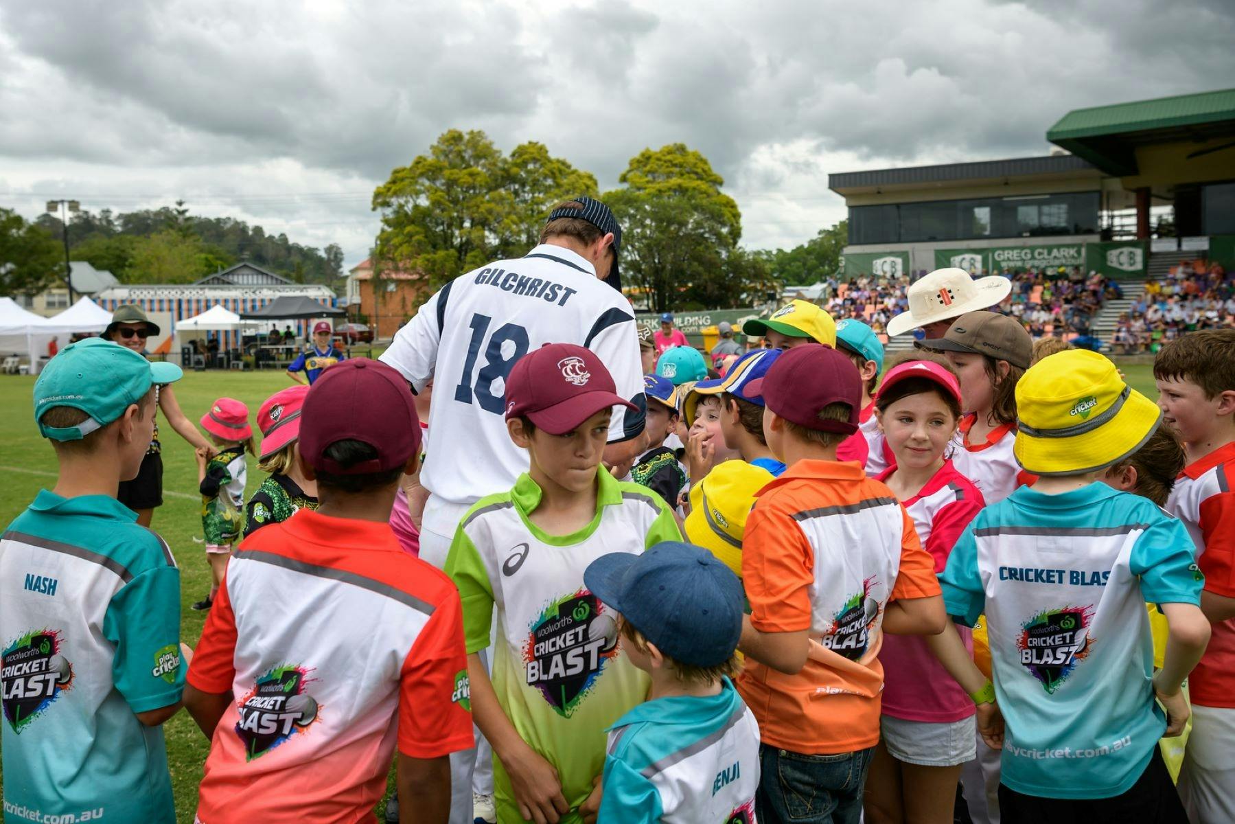 Adam Gilchrist Legends of Cricket event