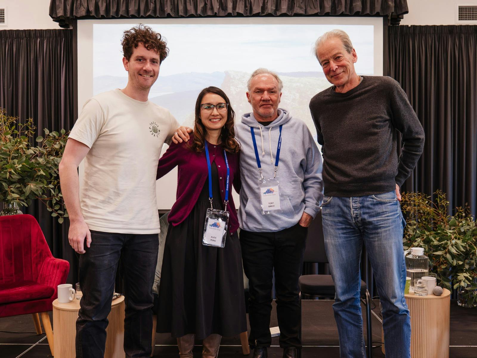Robbie Arnott, Alice Pung, Tony Birch and Jason Steger