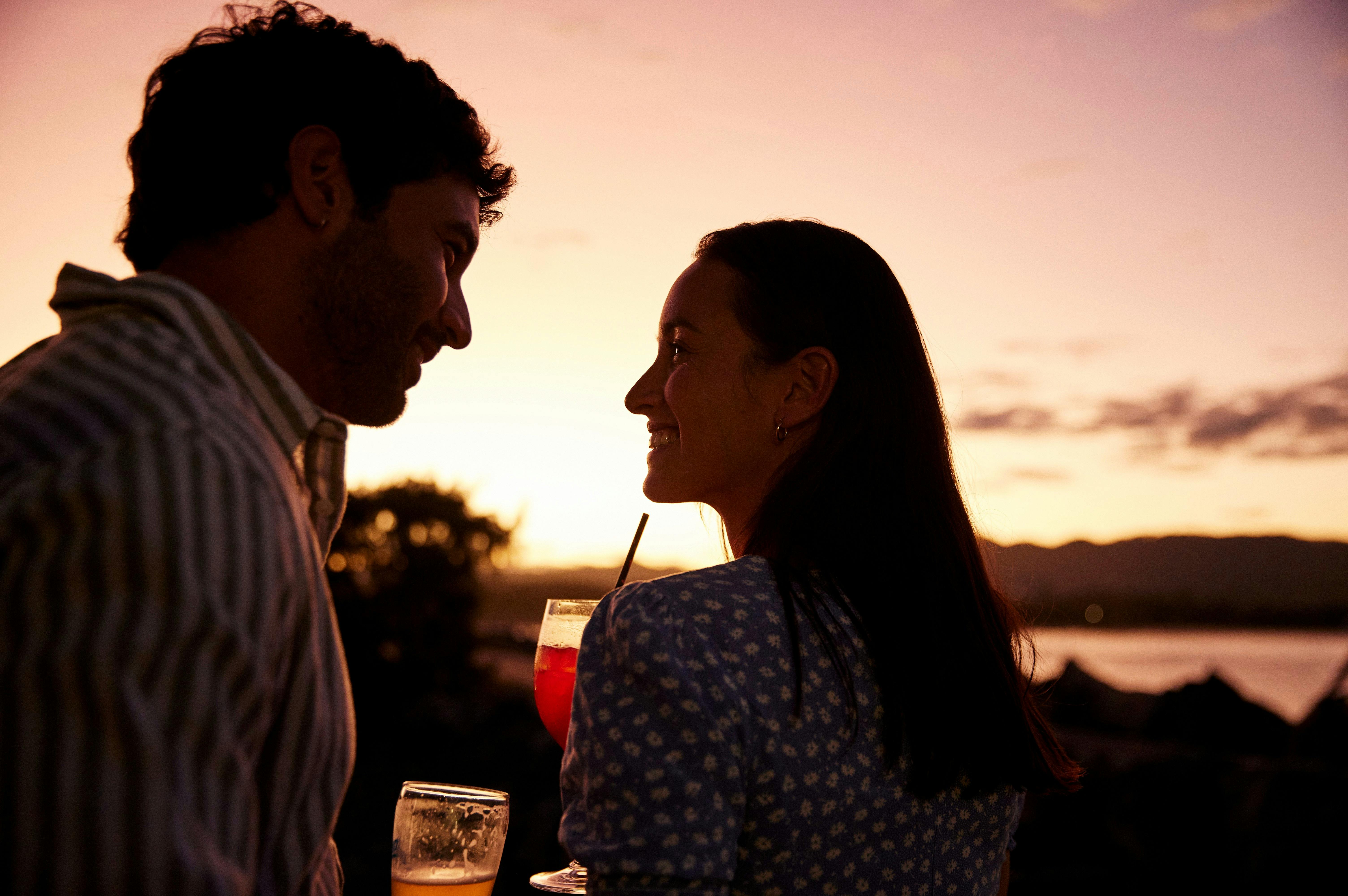 Friends enjoying Latitude 30, Coffs Harbour