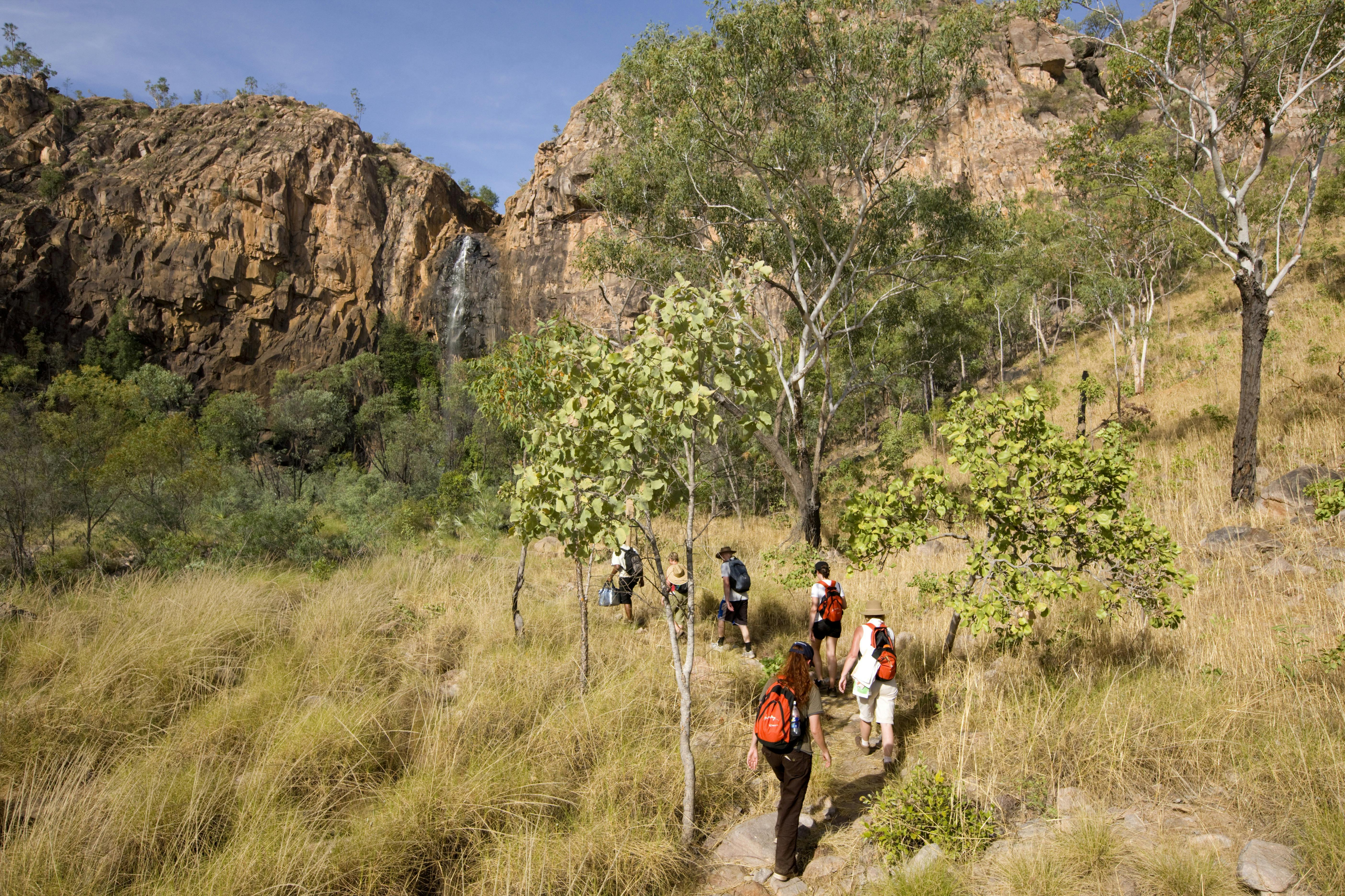 People hiking the Jatbula.
