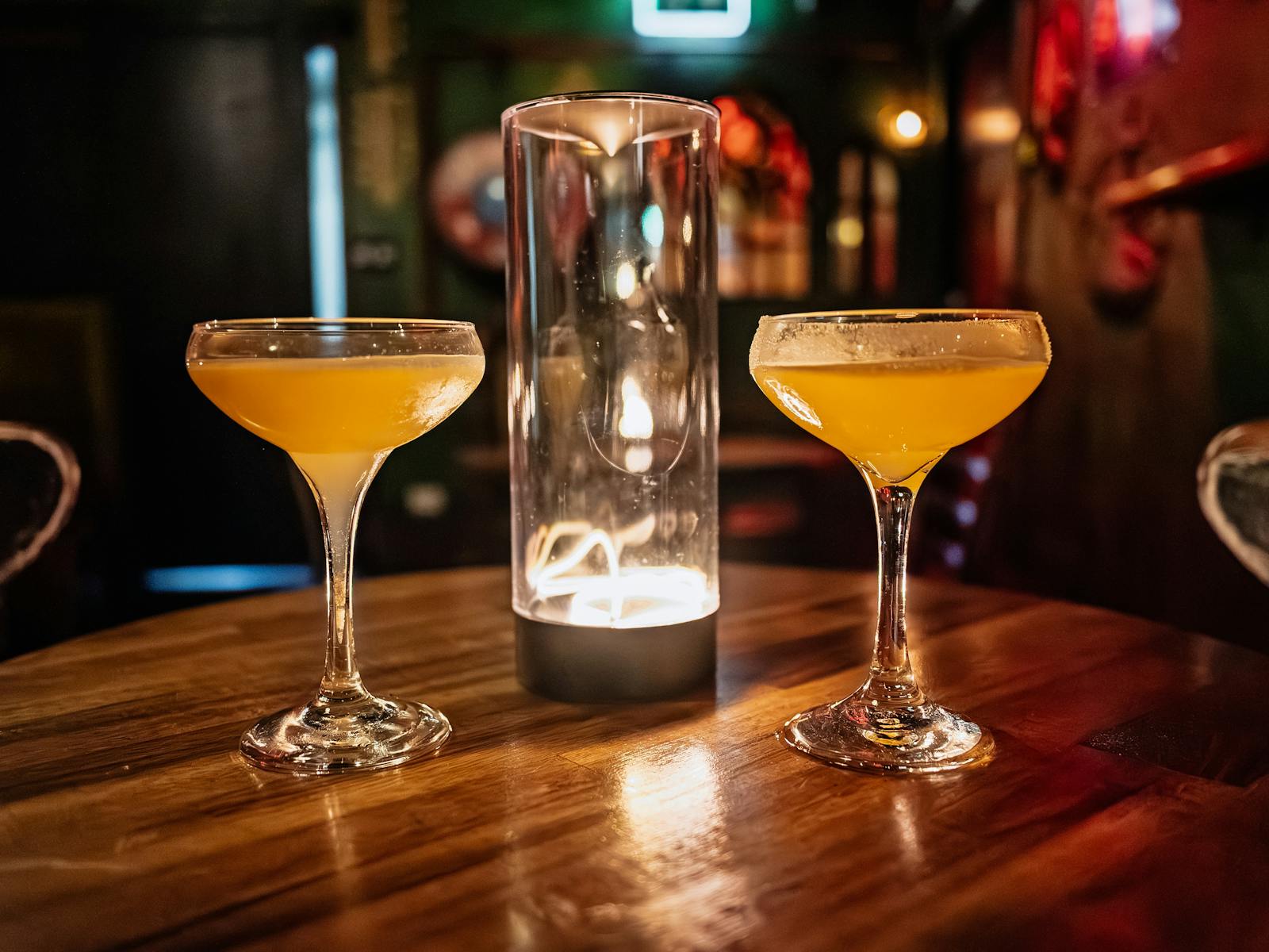 Two classic cocktails