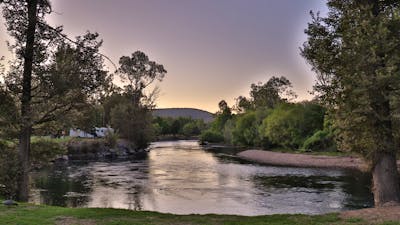 River Sunset