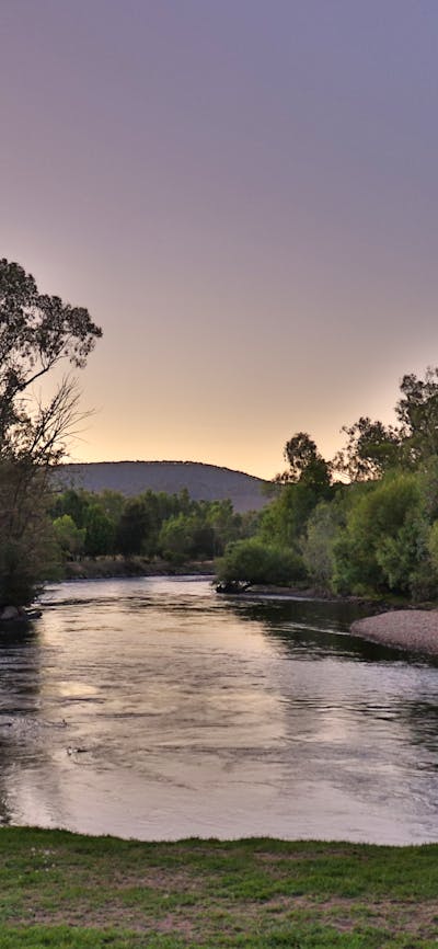 River Sunset