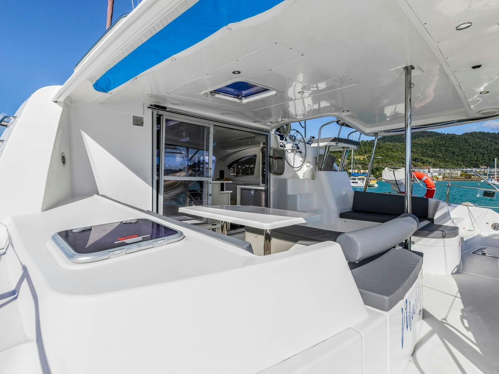 Leopard 44 - aft deck