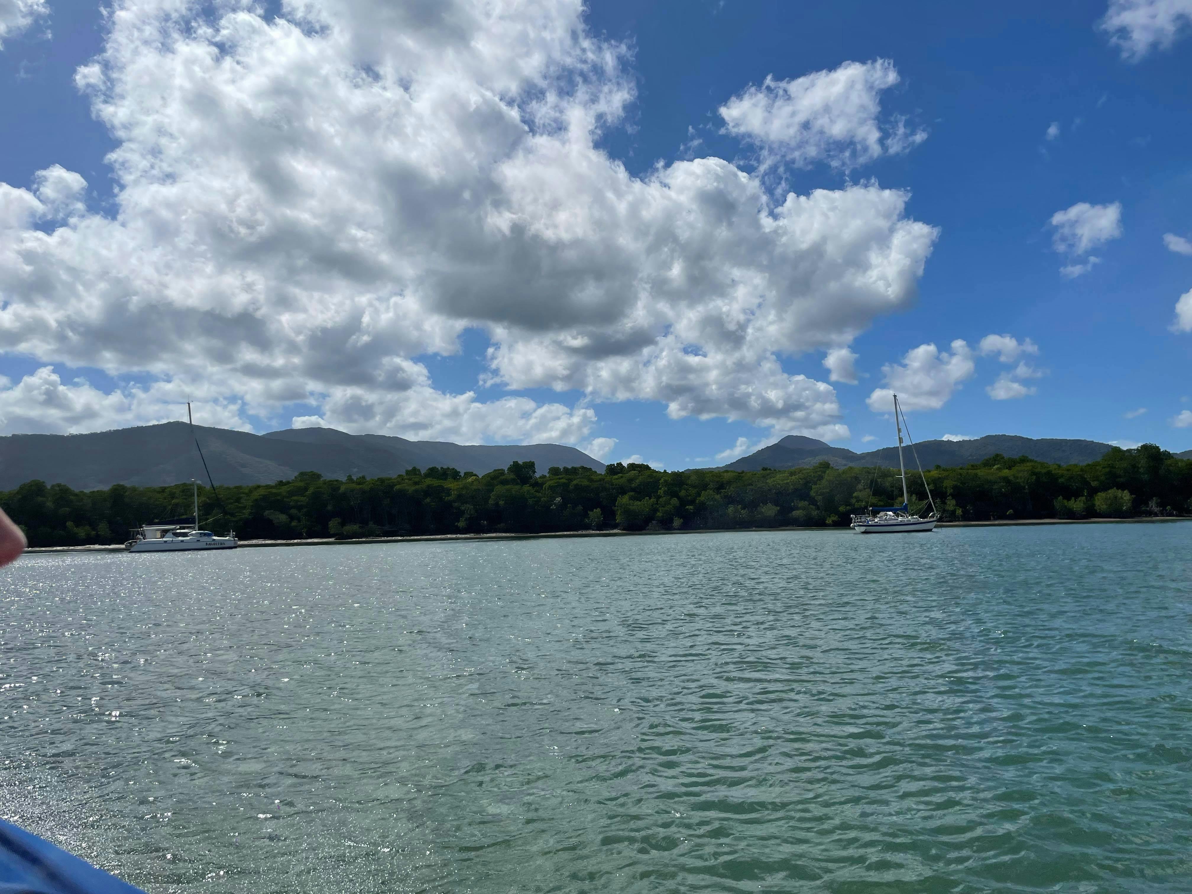 Stunning views aboard the Cairns River Cruise on the Trinity Inlet Tropical North Queensland
