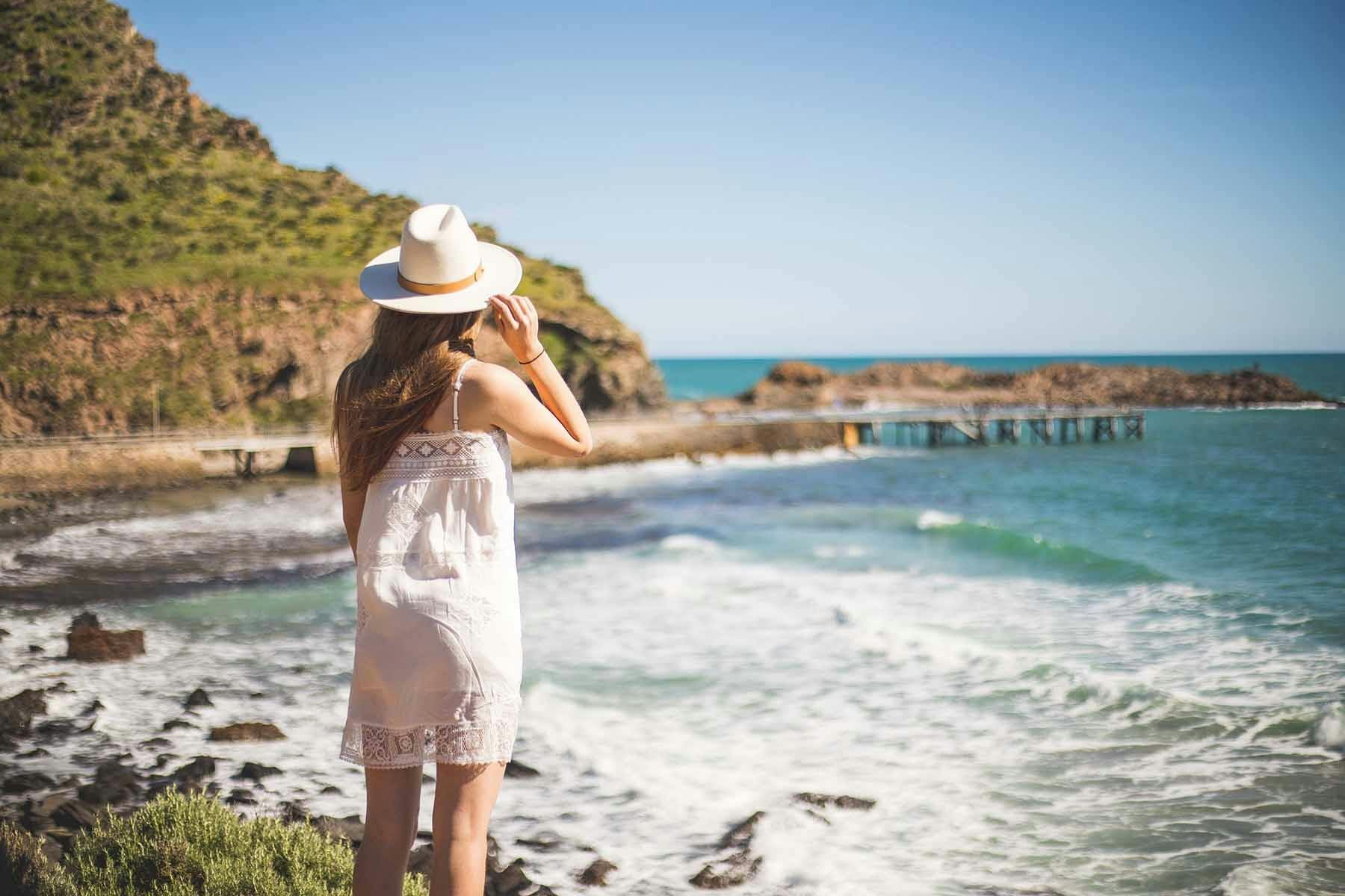 Fleurieu Peninsula beach on yoga retreat
