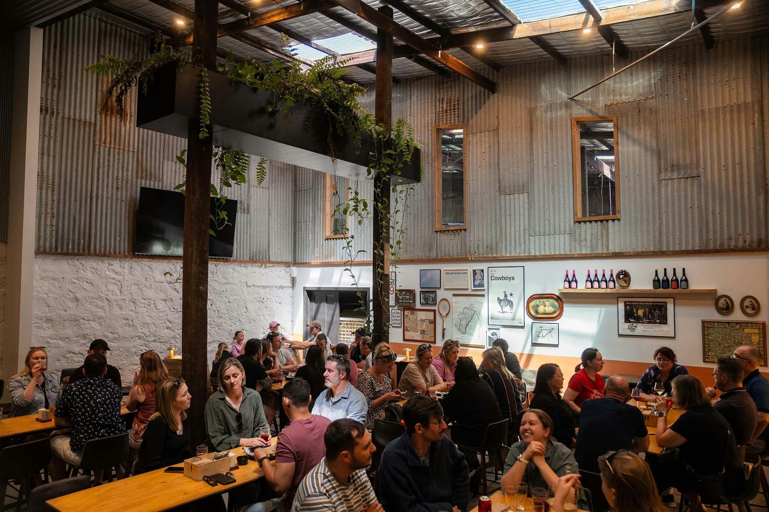Old Mill Brewery in Tanunda, Barossa Valley, hosting AFL Grand Final Day with live sport, drinks, fo