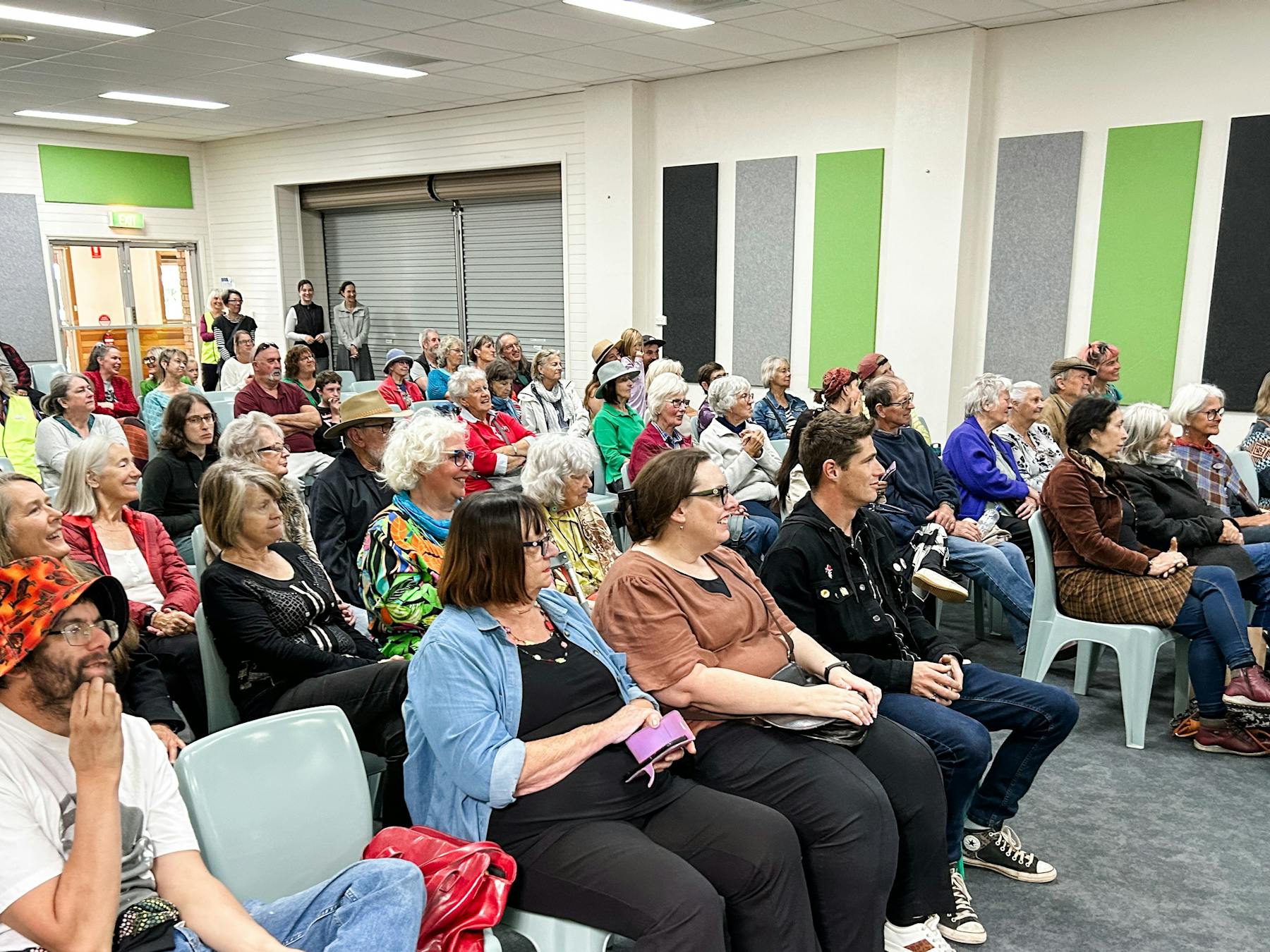 Children creating awareness of food waste at annual ecofest sustainable living festival