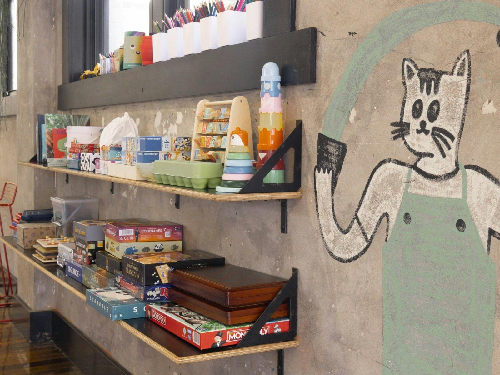 Children's area Sprout Cafe