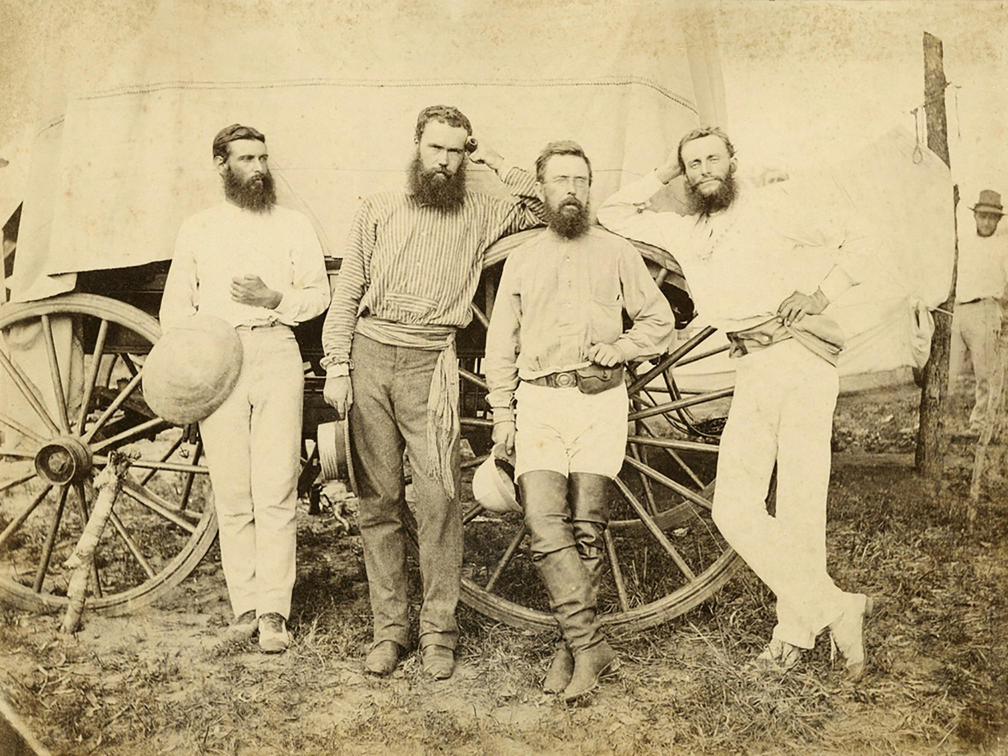 1872 - John AG Little, RC Patterson, Charles Todd, AJ Mitchell