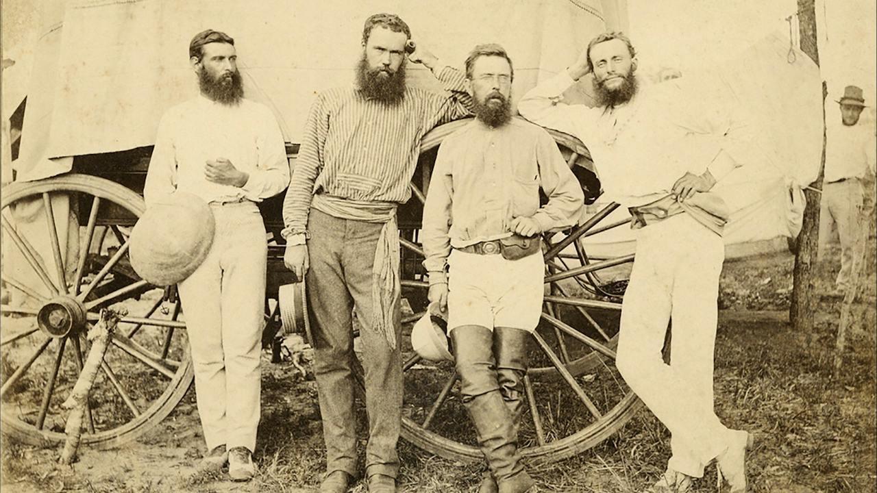 1872 - John AG Little, RC Patterson, Charles Todd, AJ Mitchell