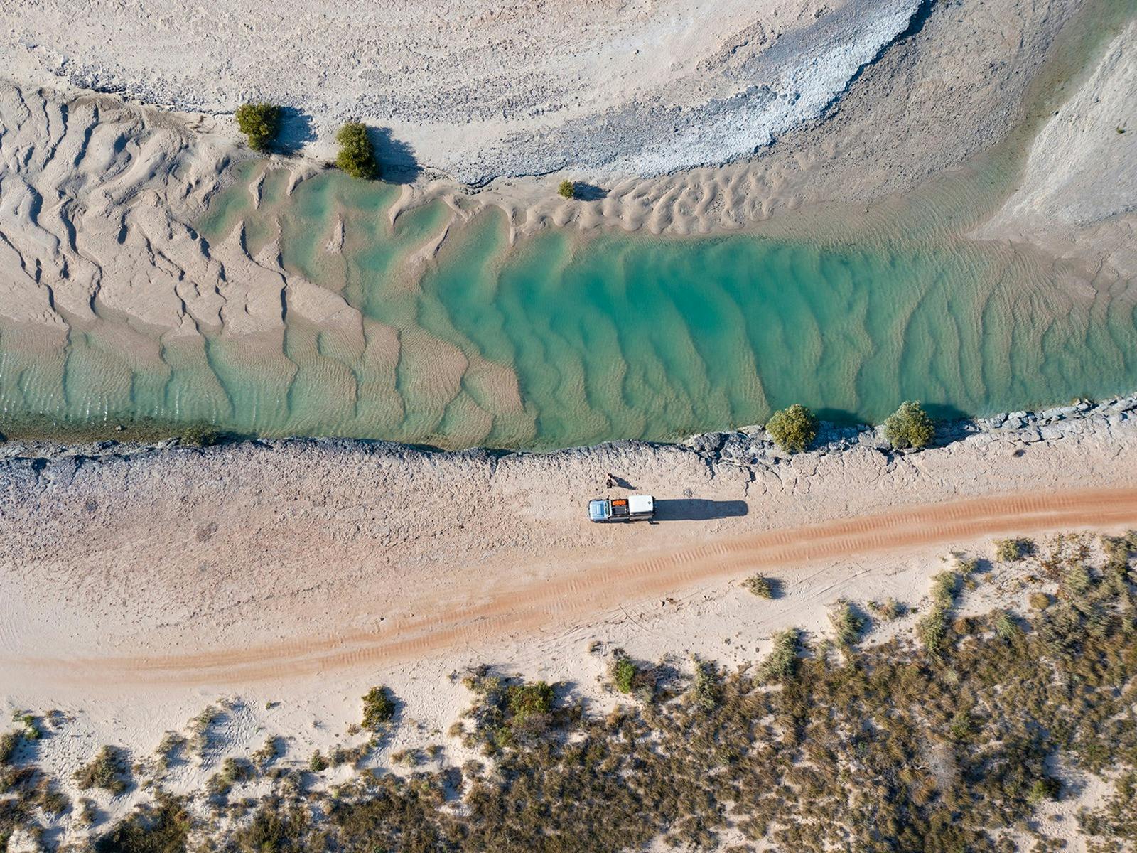 Aerial View of Cape Keraudren, east of Port Hedland