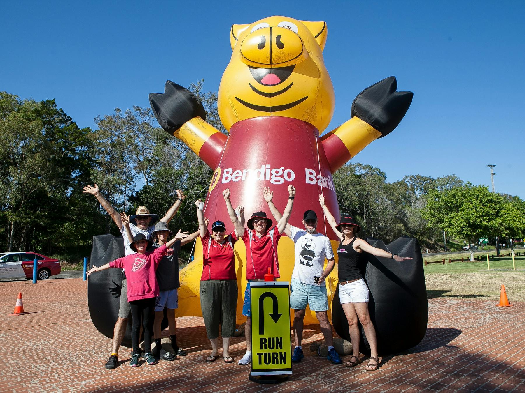 HB100 run course turn point