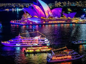 Vivid Sydney 90-Minute Cruise - Captain Cook Cruises Cover Image
