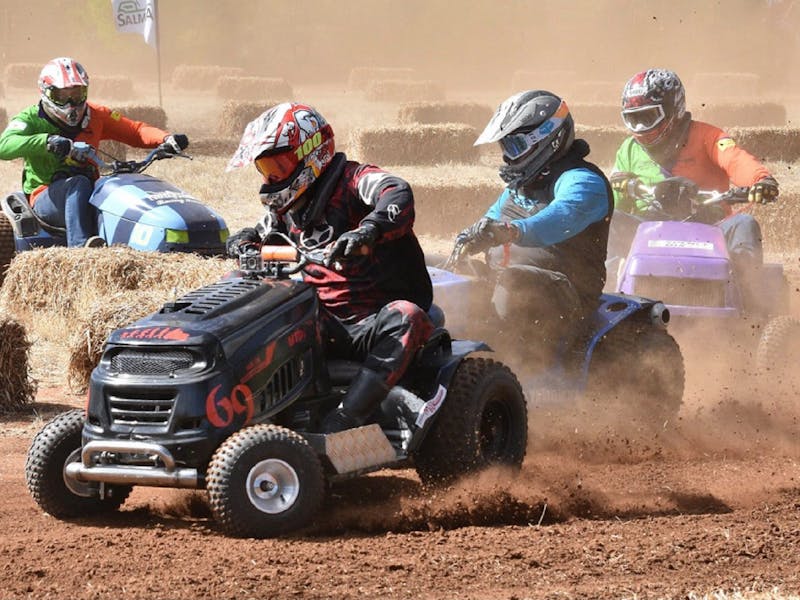 Image for Point Pass Lawn Mower Race