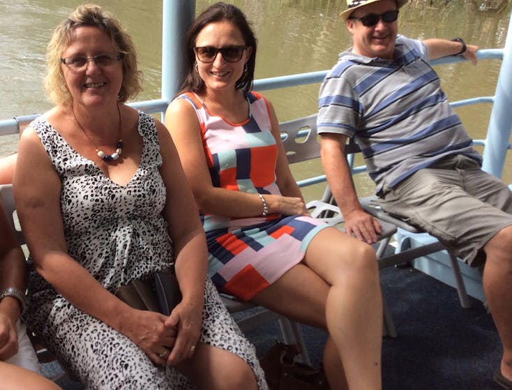 Happy Guests on Wetlands Cruisers