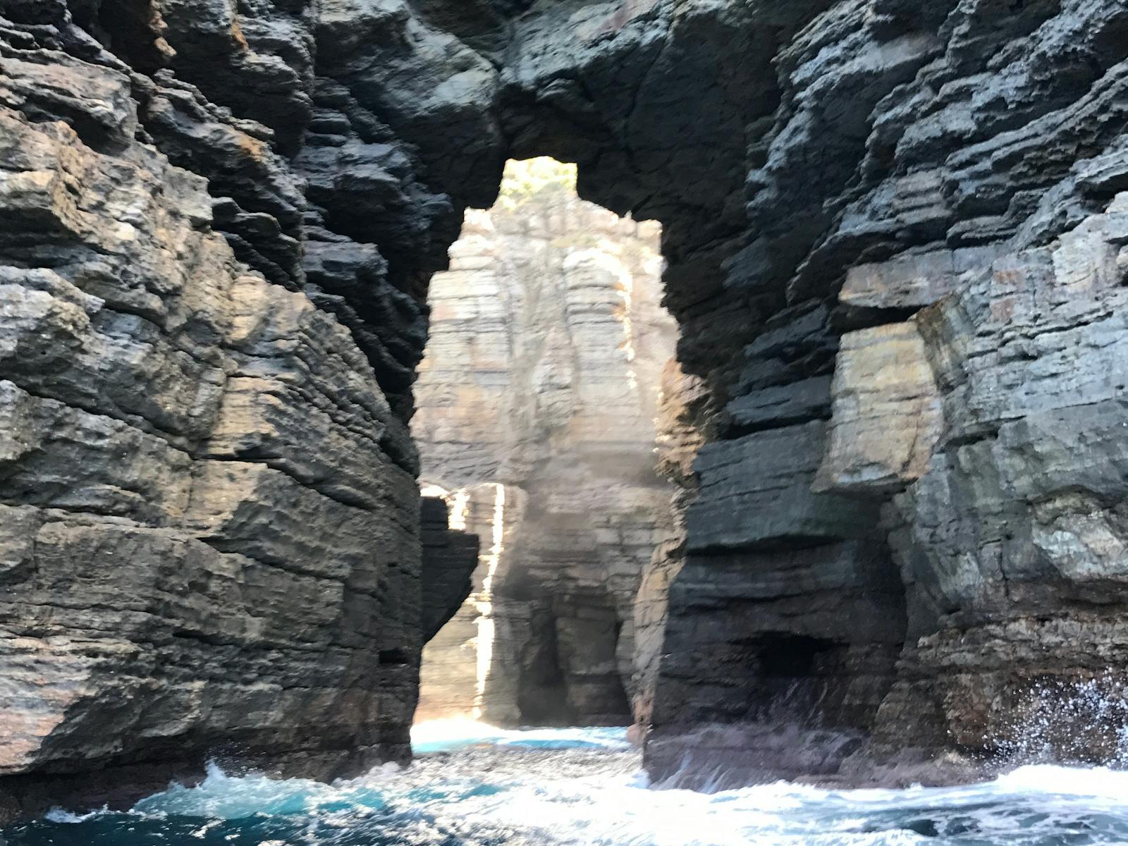 Sea caves of Jervis Bay