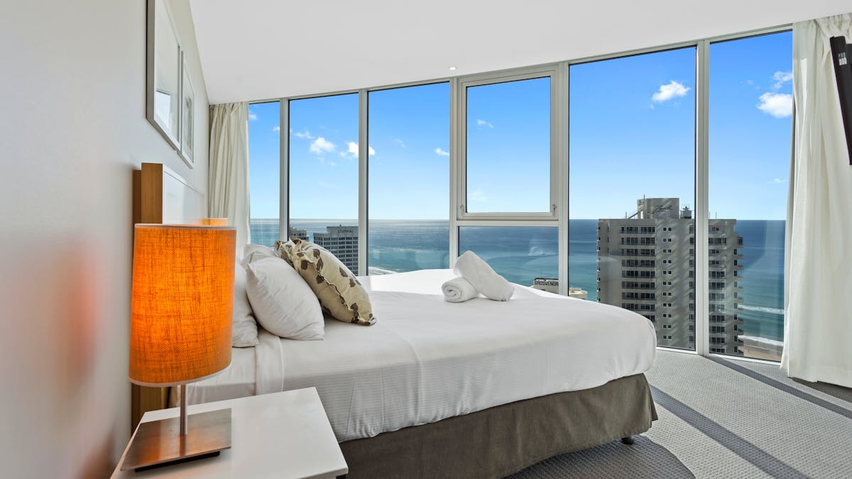 Luxury Bedding and Ocean Views