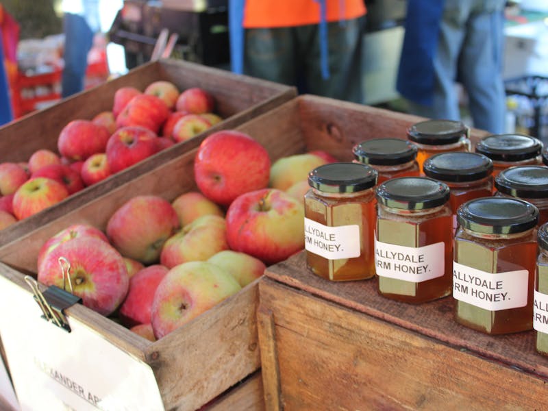 Local Produce at Blayney Rotary Market