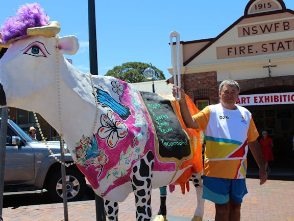 Daisy the Decorated Dairy Cow