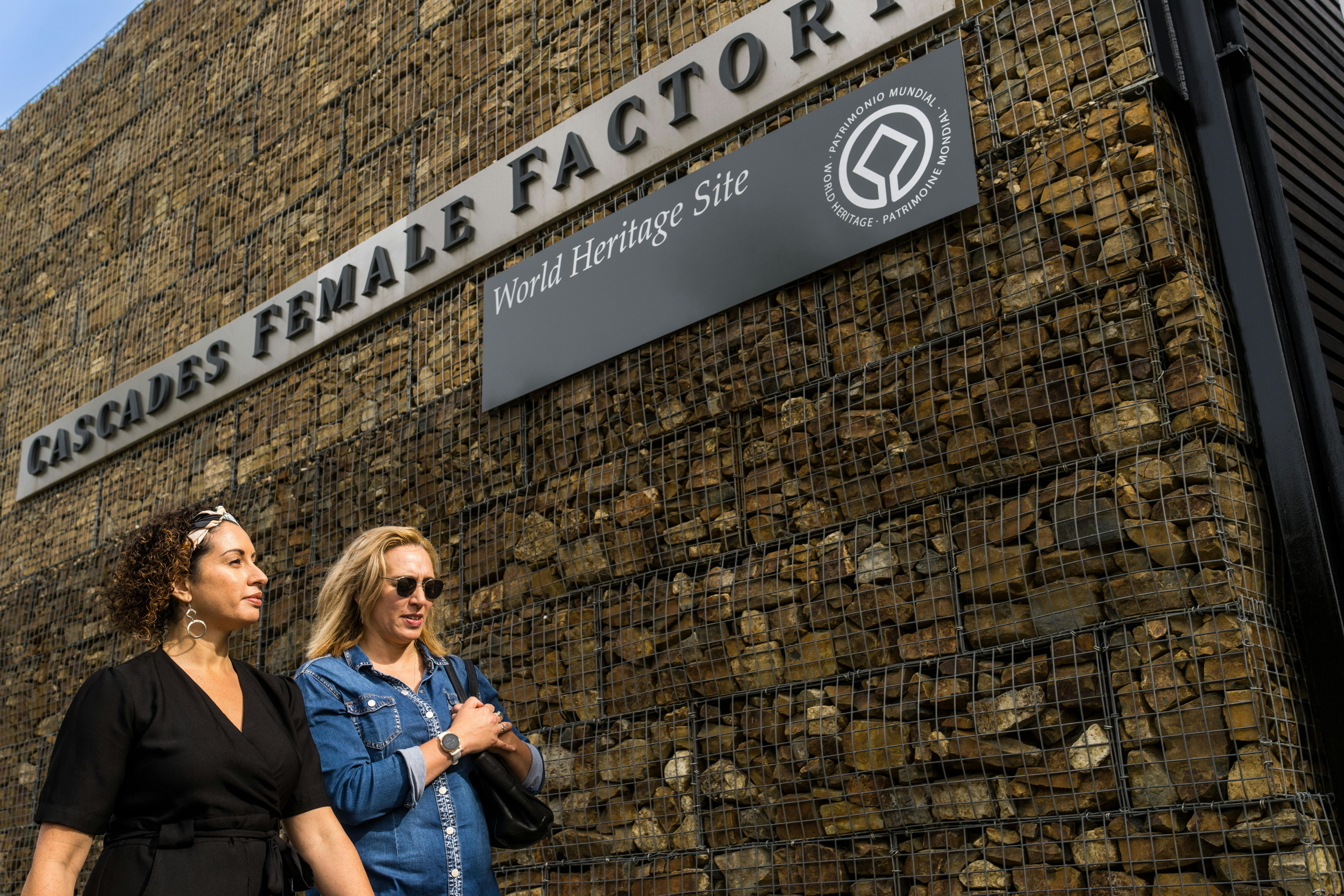 Entering the Cascades Female Factory