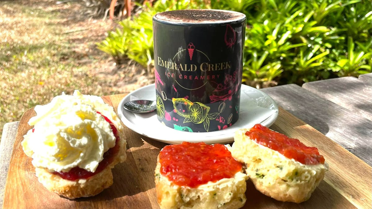 Homemade Sweet & Savoury Scones with a Hot Drink