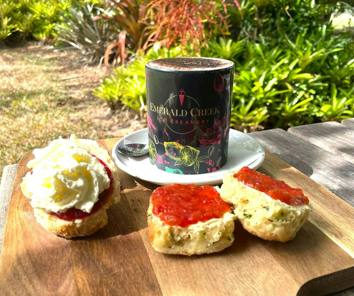 Homemade Sweet & Savoury Scones with a Hot Drink
