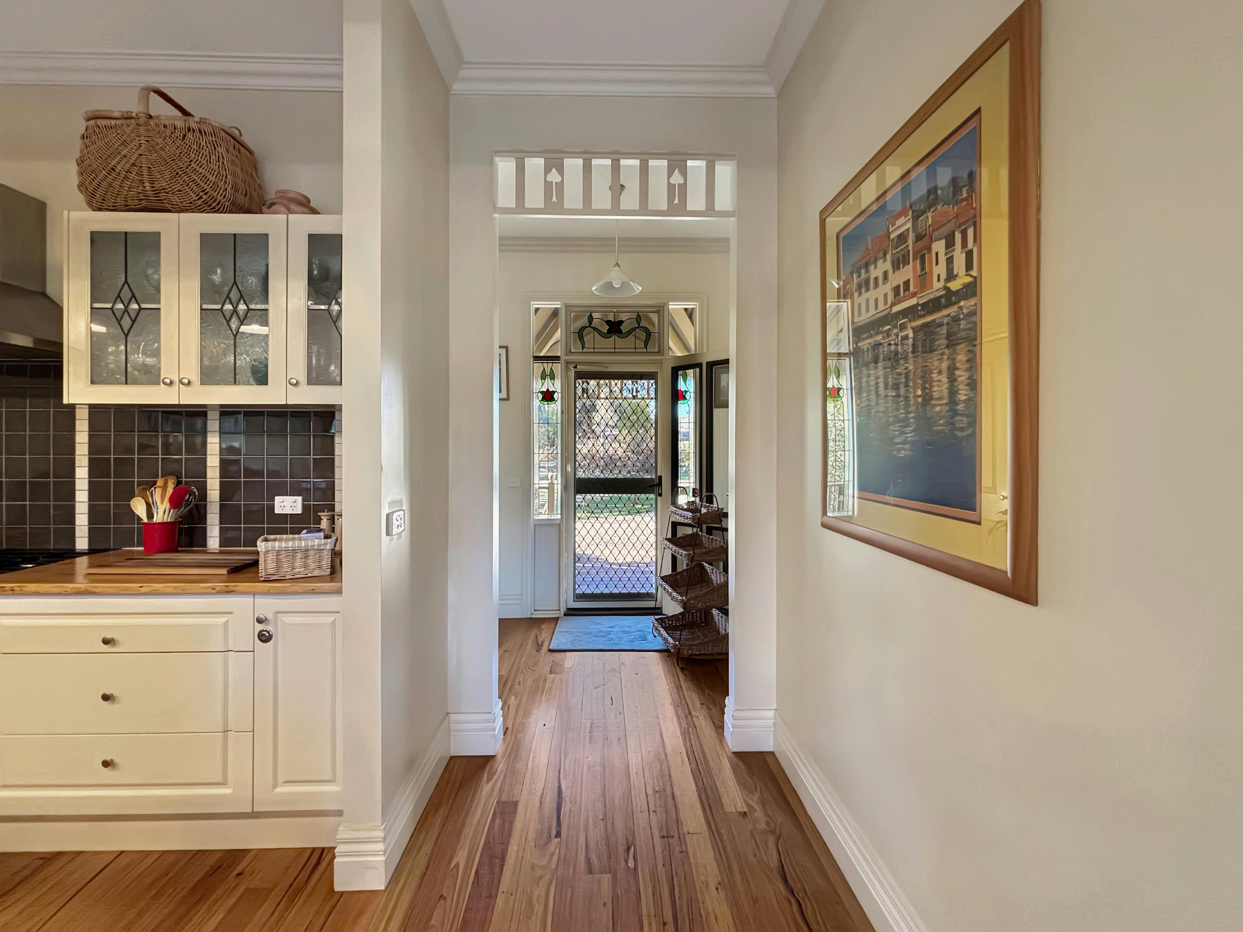 front door at Rosedale House Mansfield