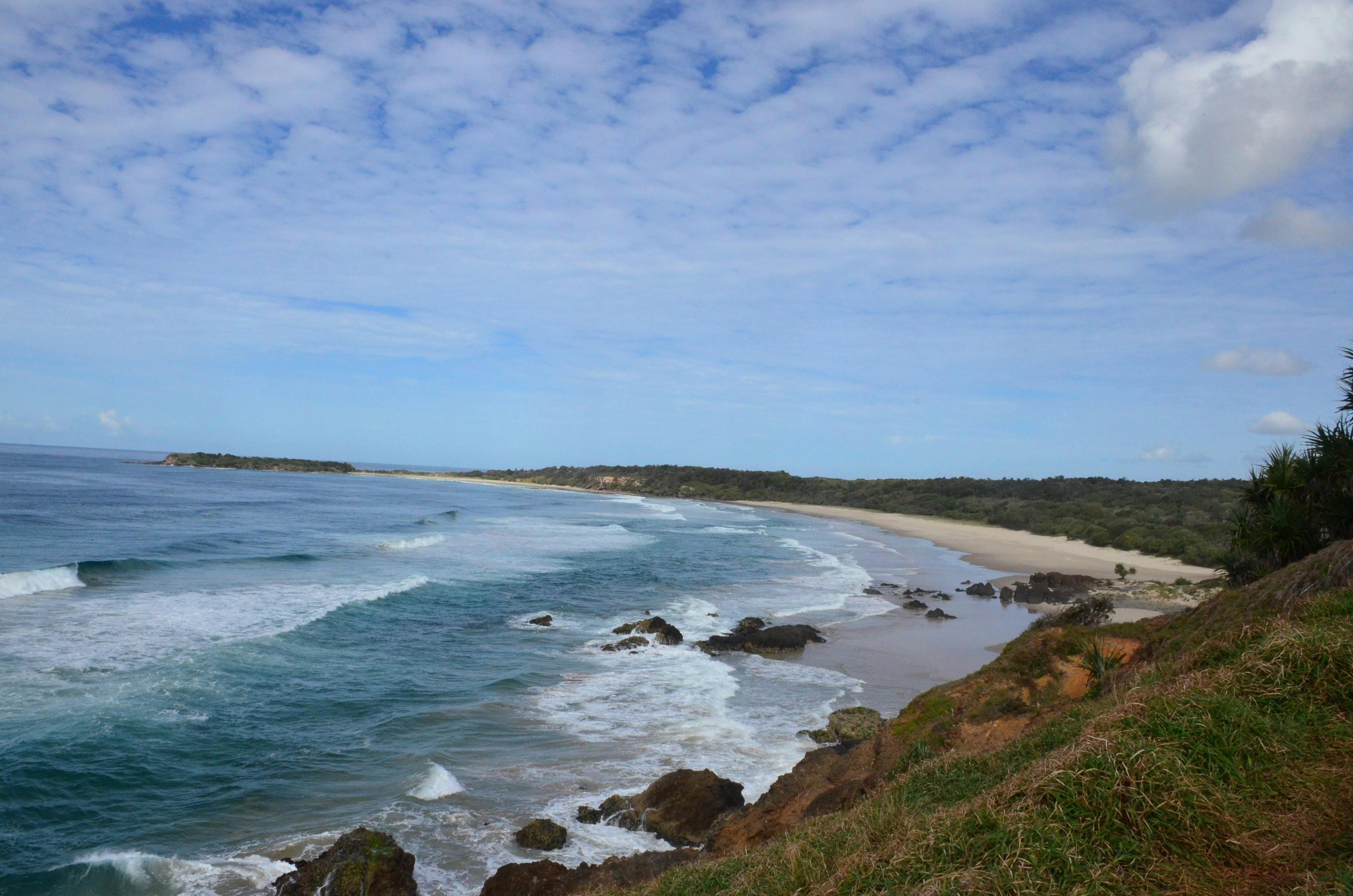 Views of the headland at Chinamans Beach