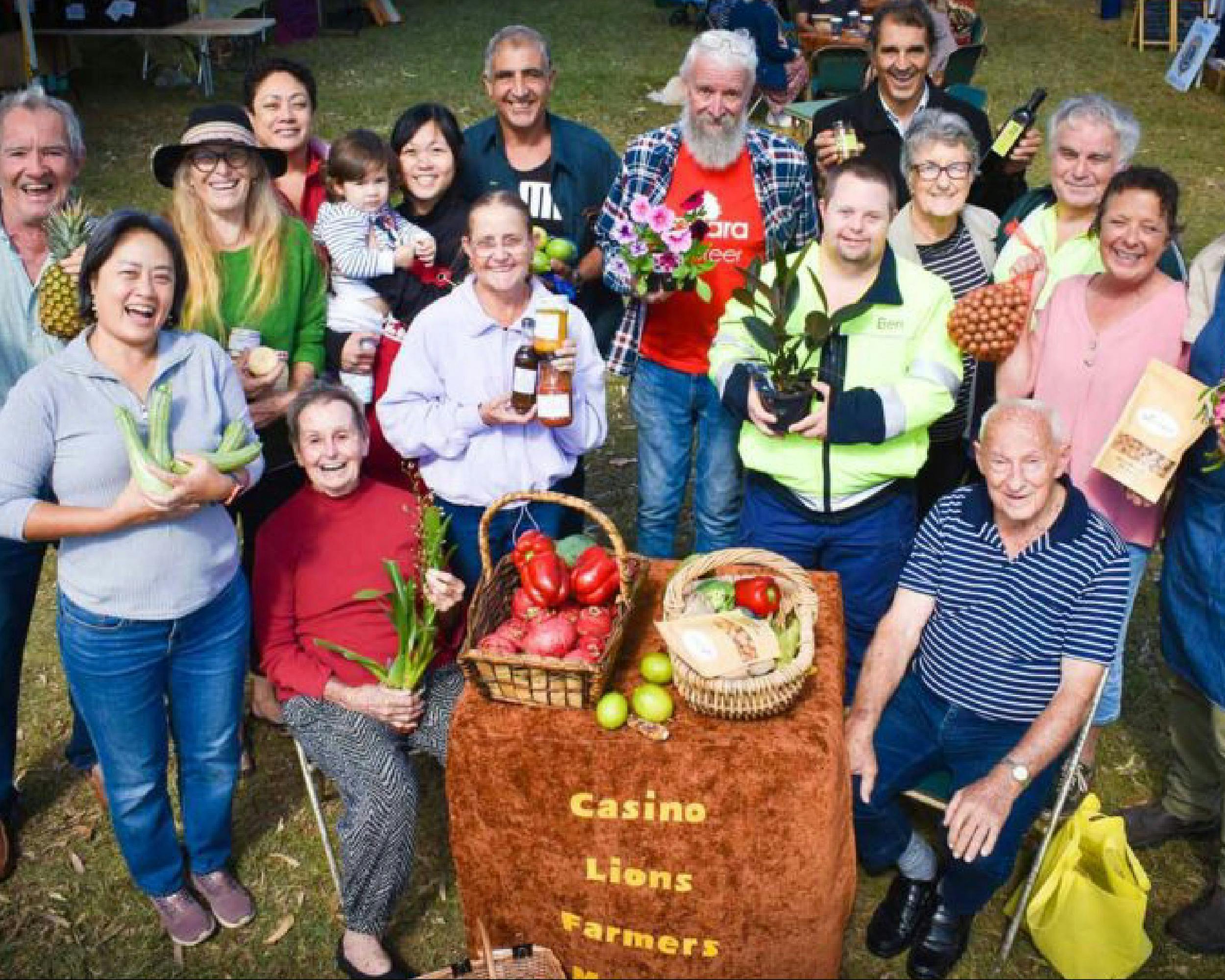 Casino Lions Farmers Market Team