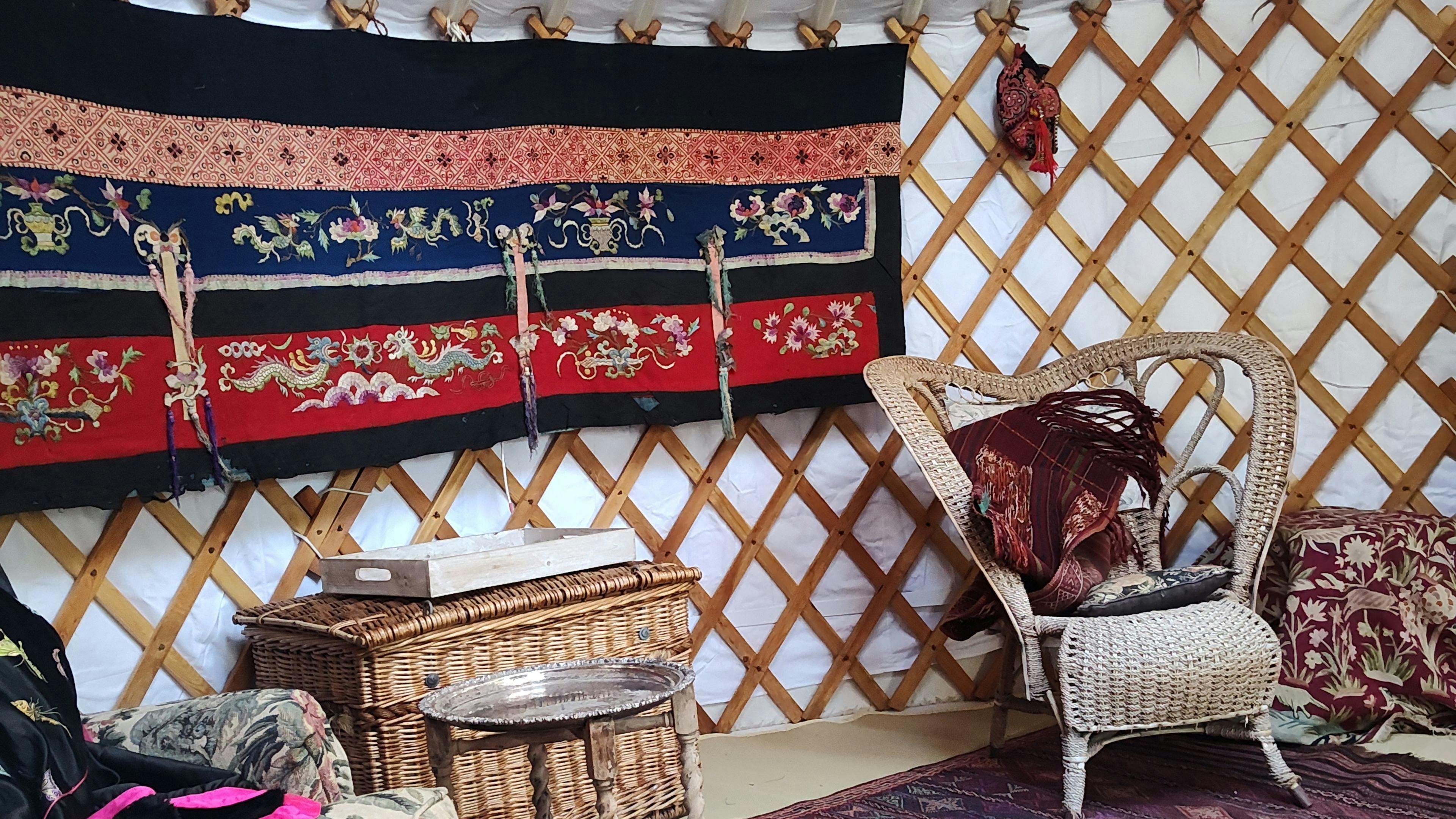 Chillout Yurt for us girls COTU