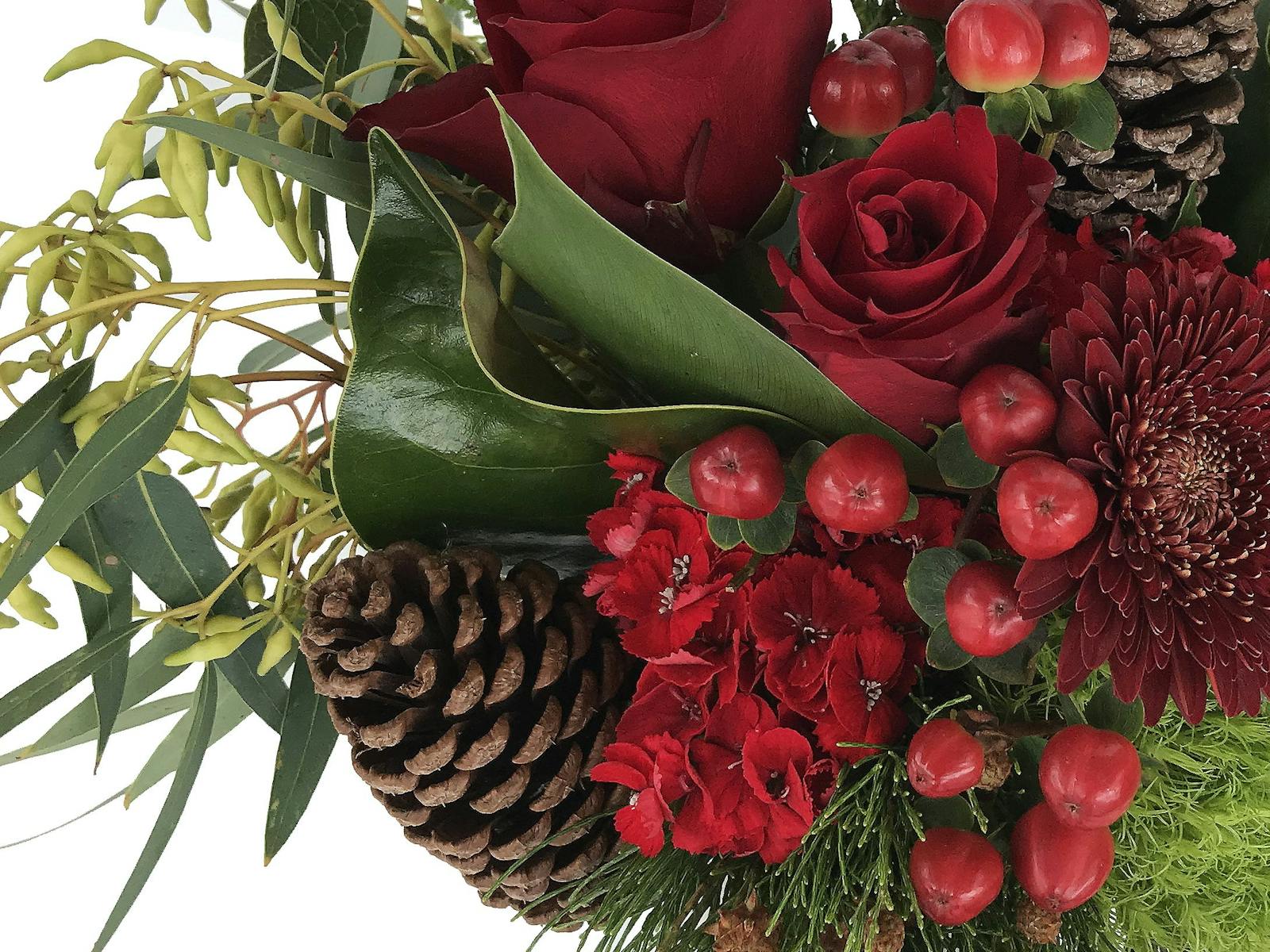 Image for Christmas Posy Flower Arrangement Workshop