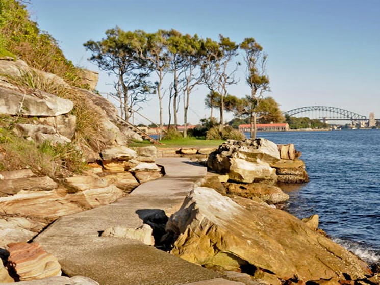 View across the harbour from Clark Island. Photo: Kevin McGrath &copy; DPIE
