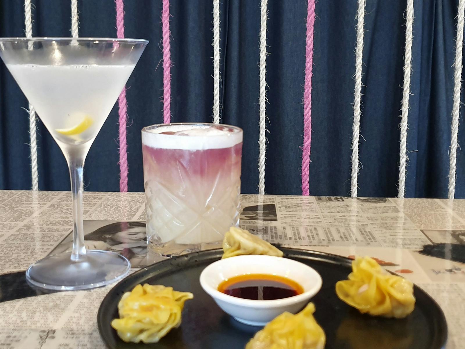 Image for Cocktail and Dumpling Making Class