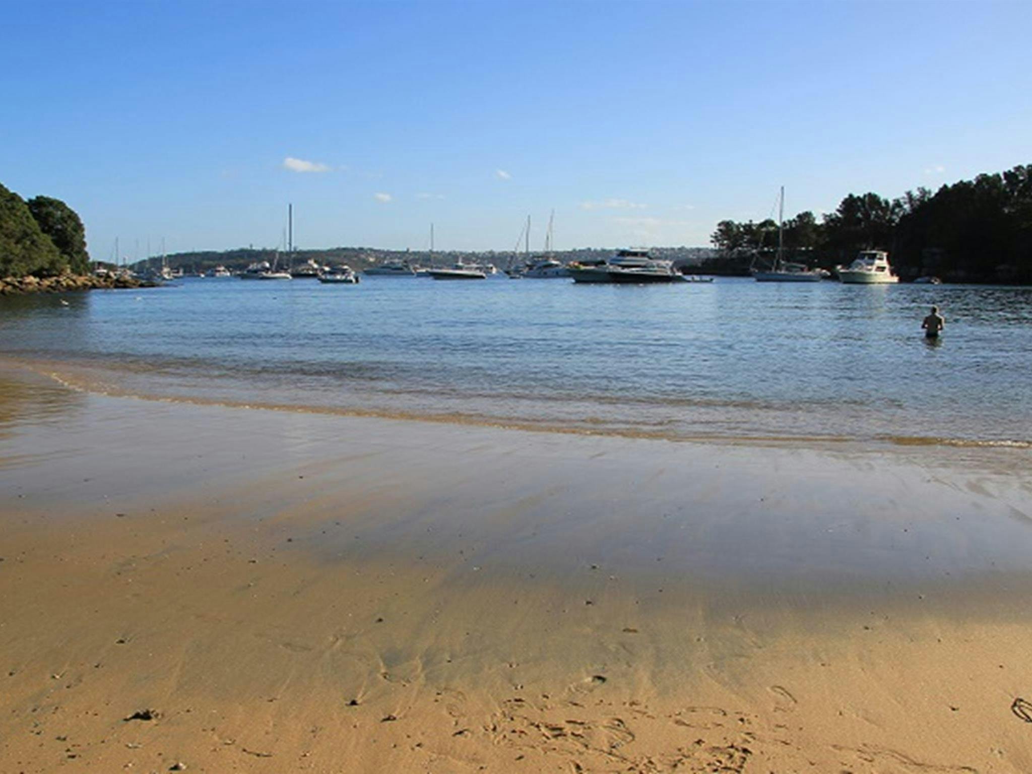 Collins Flat Beach, Sydney Harbour Nationalpark. Foto: Natasha Webb/OEH