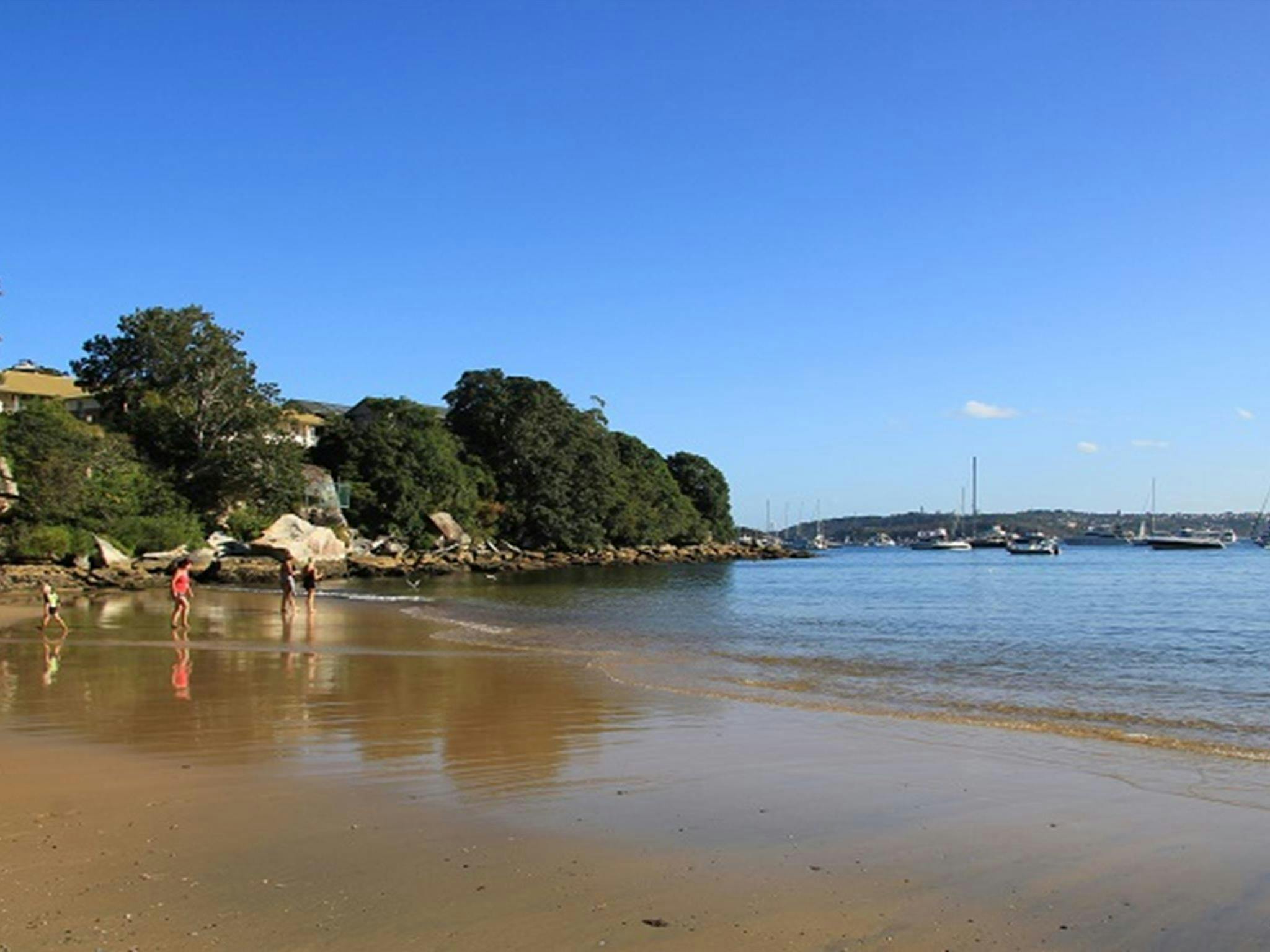 Collins Flat Beach, Sydney Harbour Nationalpark. Foto: Natasha Webb/OEH