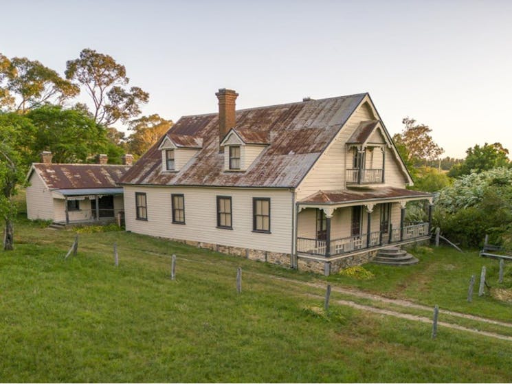 The exterior of Craigmoor House in Hill End Historic Site. Photo: John Spencer &copy; DPE