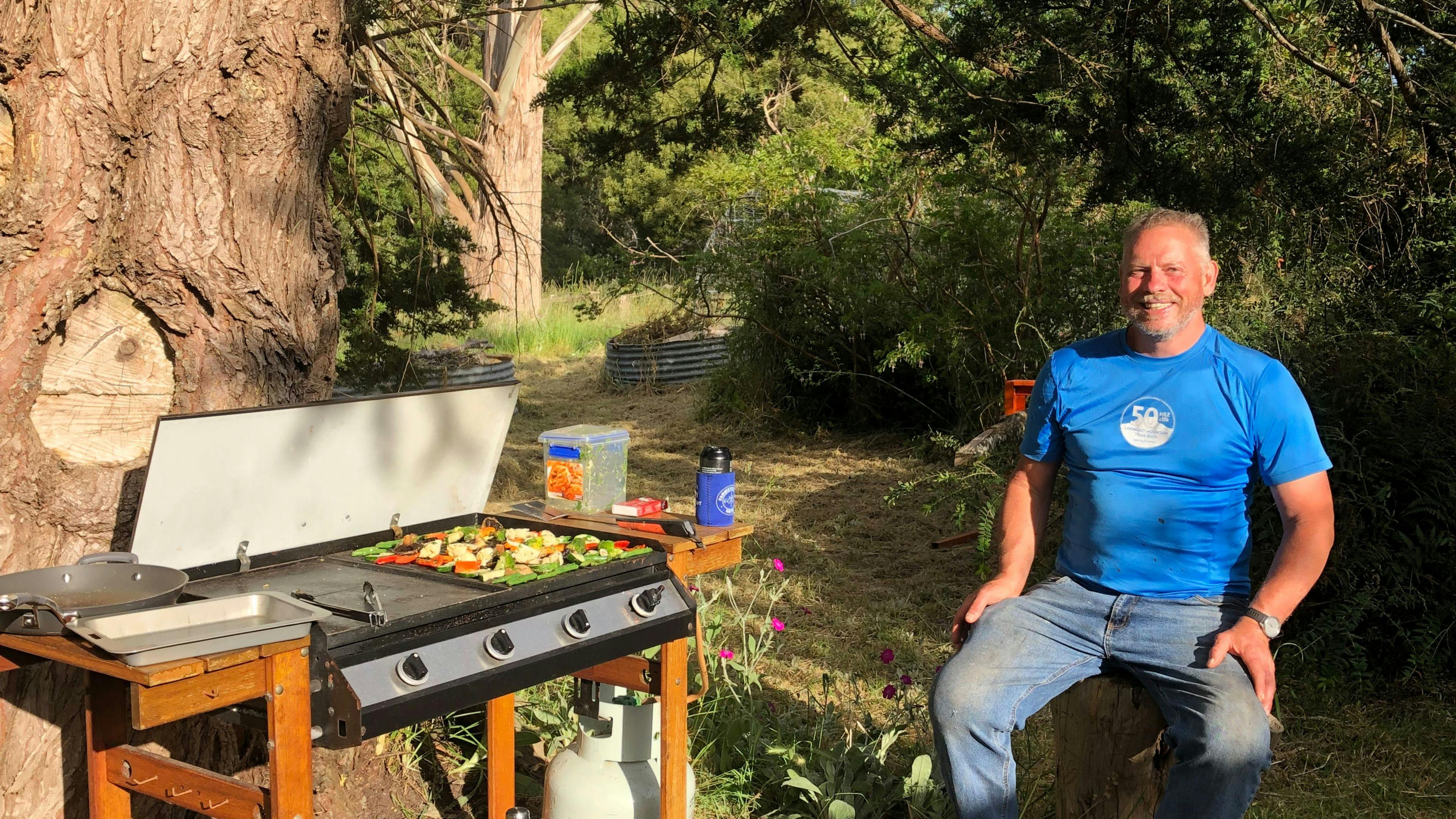 BBQ with all the cooking utensils and pots etc that you may need