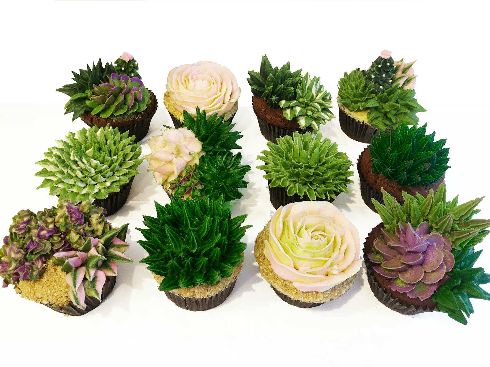 Image for Cupcake Decorating Class: Buttercream Succulents