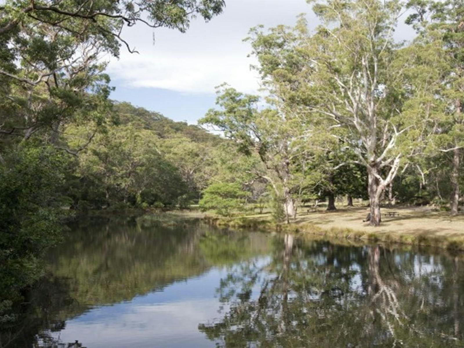 The Hacking River at Currawong Flat picnic area in Royal National Park. Photo: Nick Cubbin ©