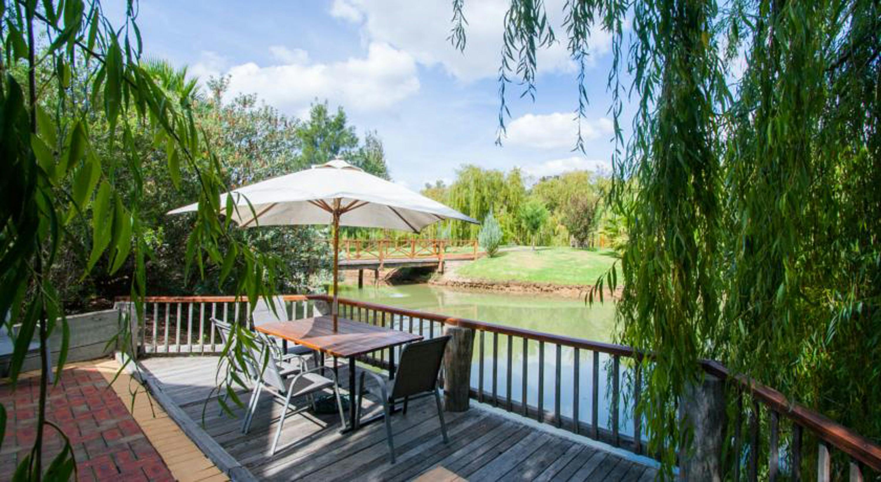 Lake & vineyard views. Private Balconies and Courtyards.