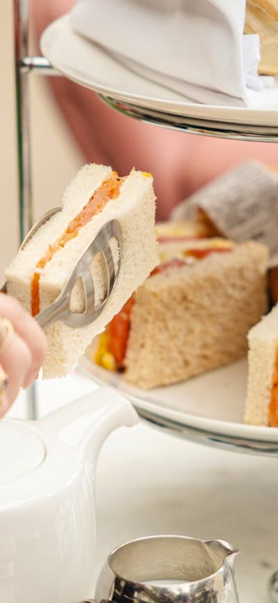 Tea sandwiches at high tea